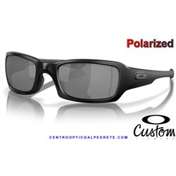 Fives Squared Custom Matte Black / Black Iridium Polarized (OO9238-10244)