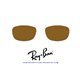 Lentes Ray-Ban Balorama B-15 Brown (RB4089-650833(L))