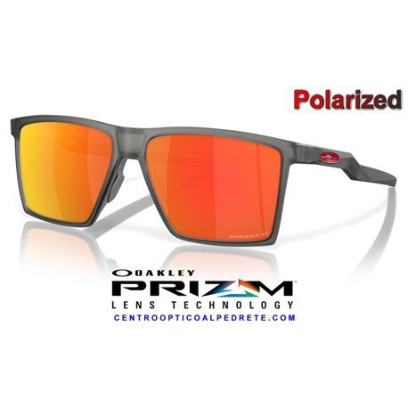 Futurity Sun Satin Grey Smoke / Prizm Ruby Polarized ( OO9482-04)