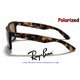 Ray-Ban Justin Havana / Brown-Grey Polarized (RB4165 865/T5)