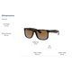 Ray-Ban Justin Havana / Brown-Grey Polarized (RB4165 865/T5)