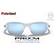 Flak XS Polished White / Prizm Deep Water Polarized (OJ9005-06)