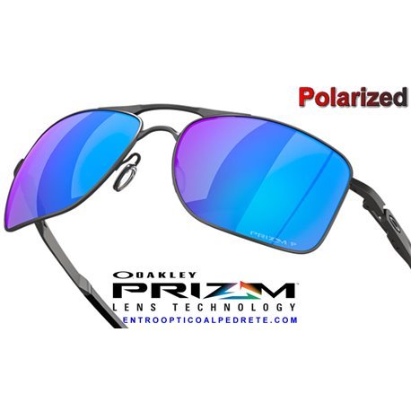 Gauge 8 Matte Black / Prizm Black Polarized (OO4124-02)