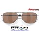 Gauge 8 Polished Chrome / Prizm Tungsten Polarized (OO4124-09)