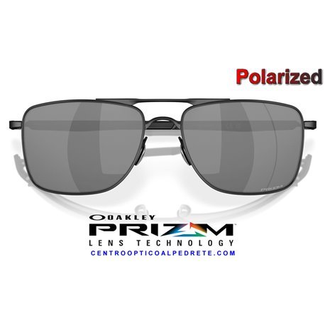 Gauge 8 Matte Black / Prizm Black Polarized (OO4124-02)