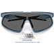 RSLV Matte Transparent StoneWash / Clear Black Iridium Photochromic (OO9484D-07)