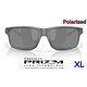 Gibston XL Steel / Prizm Black Polarized (OO9470-02)