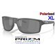 Gibston XL Steel / Prizm Black Polarized (OO9470-02)