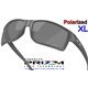 Gibston XL Steel / Prizm Black Polarized (OO9470-02)