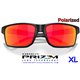 Gibston XL Matte Black / Prizm Ruby Polarized (OO9470-06)