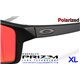 Gibston XL Matte Black / Prizm Ruby Polarized (OO9470-06)