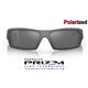 Gascan Steel / Prizm Black Polarized (OO9014-35)