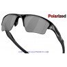 Half Jacket 2.0 XL Polished Black / Black Iridium Polarized (OO9154-05)
