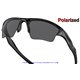 Half Jacket 2.0 XL Matte Black / Grey Polarized (OO9154-13)