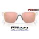 Actuator SQ Matte Clear / Prizm Rose Gold Polarized (OO9430-07)