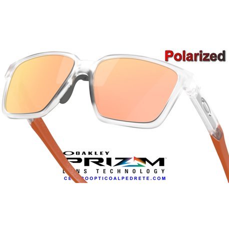 Actuator SQ Matte Clear / Prizm Rose Gold Polarized (OO9430-07)