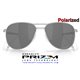 Contrail Ti Satin Chrome / Prizm Black Polarized (OO6050-03)