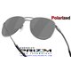 Contrail Ti Satin Chrome / Prizm Black Polarized (OO6050-03)