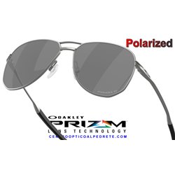 Contrail Ti Satin Chrome / Prizm Black Polarized (OO6050-03)