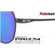 Contrail Ti Satin Light Steel / Prizm Sapphire Polarized (OO6050-04)