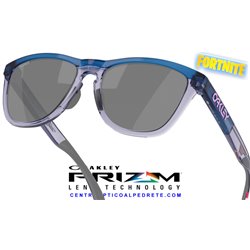 Frogskins Range Fortnite Matte Transparent Blue / Prizm Black (OO9284-16)