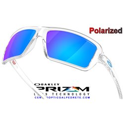 Cables Polished Clear / Prizm Sapphire Polarized (OO9129-05)