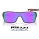 Turbine Rotor Matte Steel / Prizm Violet Polarized (OO9307-31)