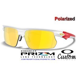 BiSphaera Custom White-Red / Prizm 24k Polarized (OO9400-10548)