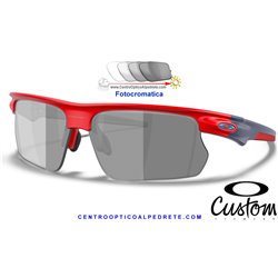 BiSphaera Custom White-Red / Clear Black Photochromic (OO9400-10554)