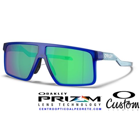 Helux Custom Crystal Blue - StoneWash / Prizm Jade (OO9285-10559)