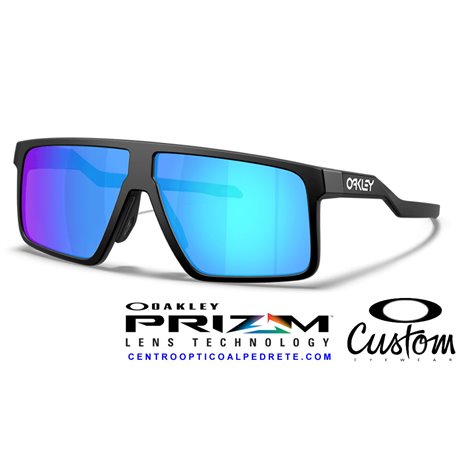 Helux Custom Matte Black / Prizm Sapphire (OO9285-10560)