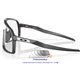 Sutro Matte White / Clear Black Iridium Photochromic (OO9406-99)