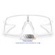 Sutro Matte White / Clear Black Iridium Photochromic (OO9406-99)