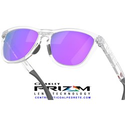 Frogskins Range Matte Clear / Prizm Violet (OO9284-12)