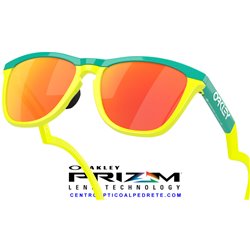 Frogskins Hybrid Celeste - Tennis Ball Yellow / Prizm Ruby (OO9289-02)