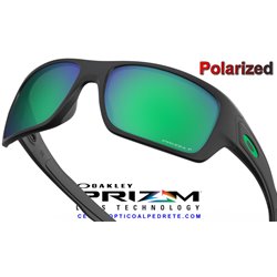 Turbine Matte Black / Prizm Jade Polarized (OO9263-45)