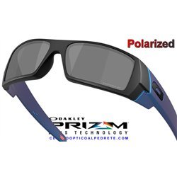 Gascan Matte Black-Blue / Prizm Black Polarized (OO9014-D0)