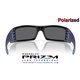 Gascan Matte Black-Blue / Prizm Black Polarized (OO9014-D0)