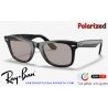 Ray-Ban WayFarer Remix Polished Black / Grey Classic Polarized (RB2140-10858)