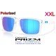 Holbrook XXL Polished Clear / Prizm Sapphire Polarized (OO9487-07)