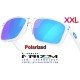 Holbrook XXL Polished Clear / Prizm Sapphire Polarized (OO9487-07)