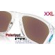 Holbrook XXL Polished Clear / Prizm Sapphire Polarized (OO9487-07)