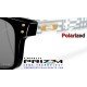 Holbrook XL Polished Black / Prizm Black Polarized (OO9417-43)
