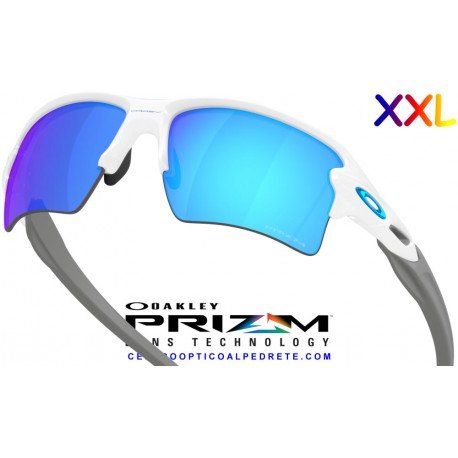 Oakley Flak 2.0 XXL Polished White / Prizm Sapphire (OO9488-02)
