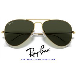 Ray-Ban Aviator Large Arista Gold / G-15 Green (RB3025 L0205)
