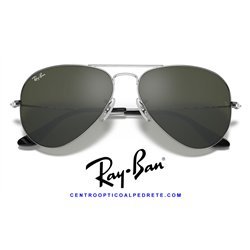 Ray-Ban Aviator Large Silver / Grey Mirror (RB3025 W3277)