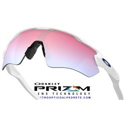 Radar EV Path Polished White / Prizm Snow Sapphire Iridium (OO9208-47)