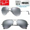 Ray-Ban RB3025 Aviator Large Silver / Grey Mirror (W3275)